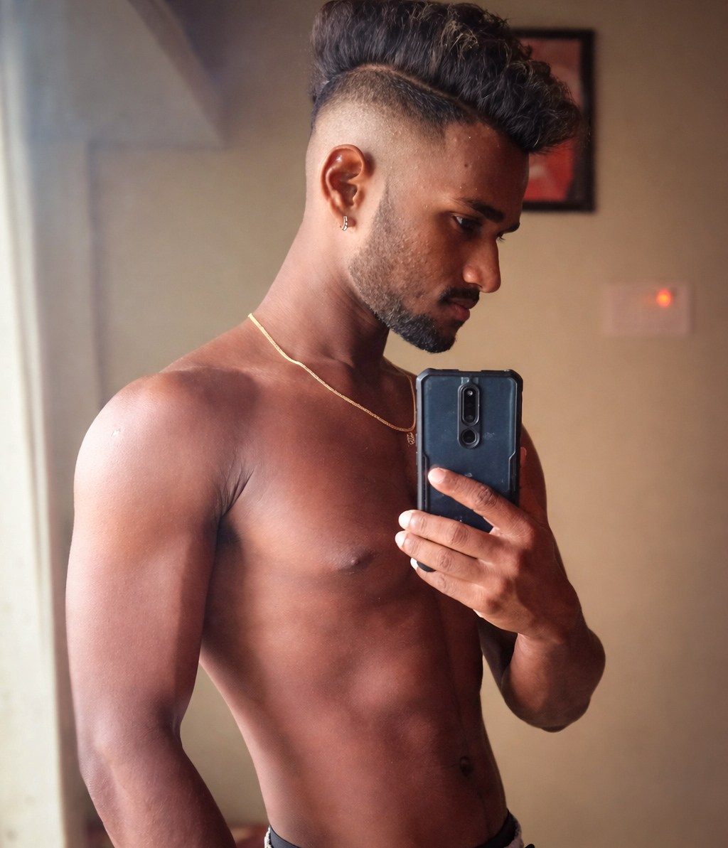 Pratik Koli before transformation at Universal Power House